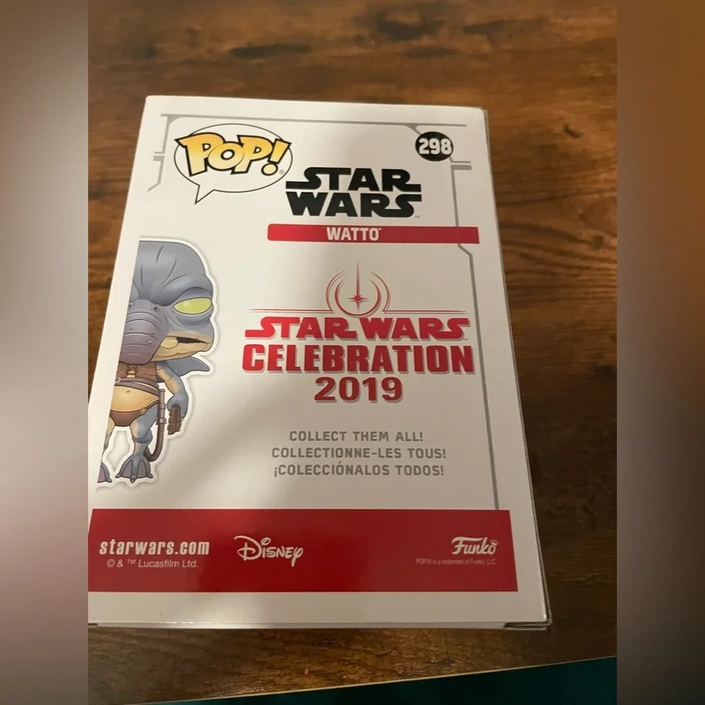 Funko Pop! Vinyl: Star Wars - Watto - 2019 Galactic Convention #298 Exclusive - Picture 3 of 4